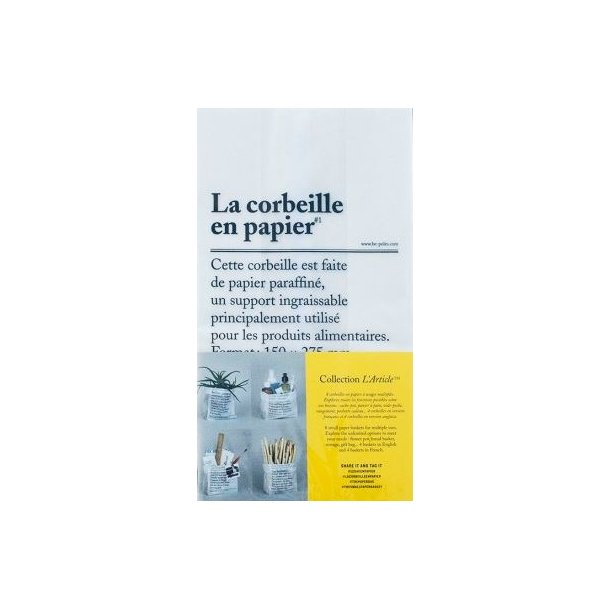 La corbeille en papier