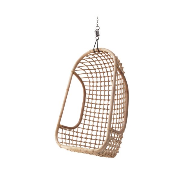 Hanging rattan chair natural