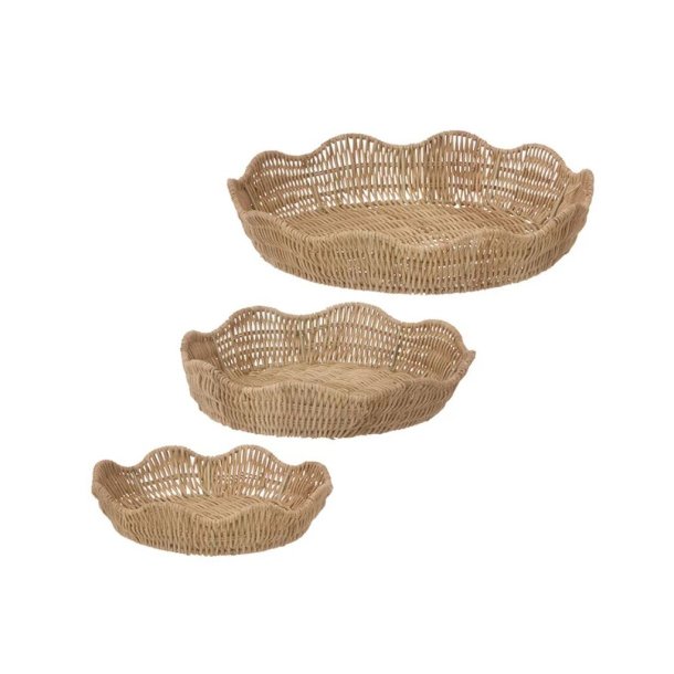 Rattan bakke rund - nature