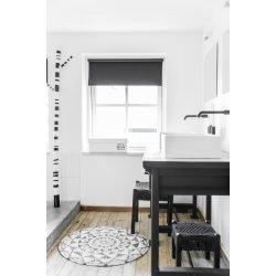 Rund bademtte - medium