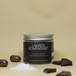 Kjvsjijd  Salmiak med mrk chokolade