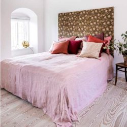 Bedspread - Linen Nude - 260x260 cm