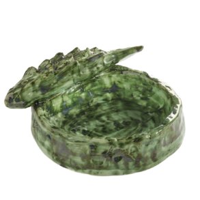 Serving plate green Cosas lindas