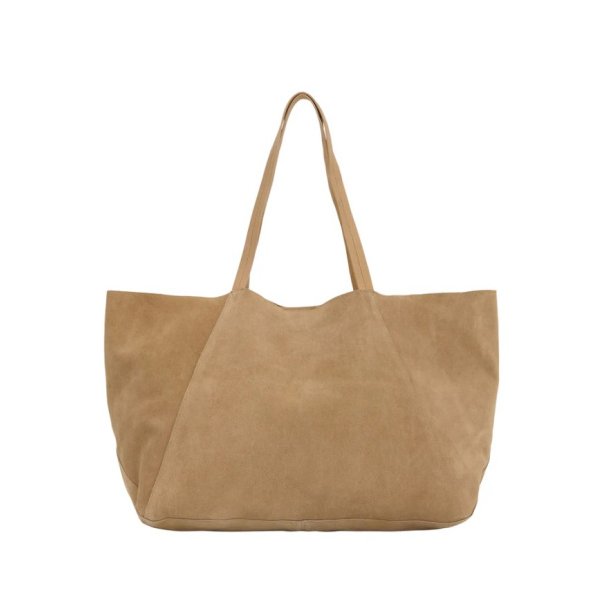 Shopper i Ruskind - Ivory