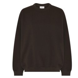 Silvia Sweatshirt w. Logo � Dark Brown