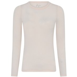 Lucca Top med Cashmere � Lang�rmet � Soft Pink