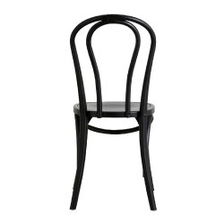 Bistro spisebordsstol - sort
