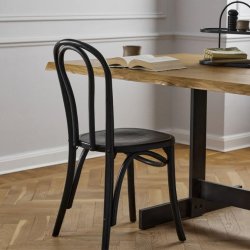 Bistro spisebordsstol - sort