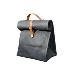 Paper lunchbag - black