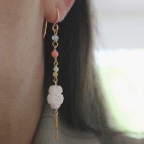 Cherry Blossom Twist Earring � Single
