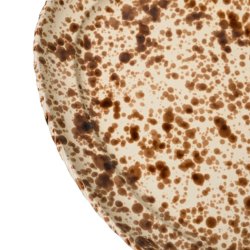 Serveringsfad Macchiettato Brun � 41 cm