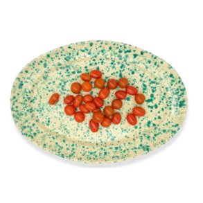 Serveringfad Macchiettato - lys