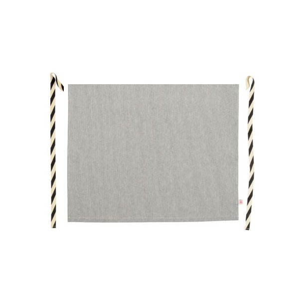 Apron finette stripes caviar - Short