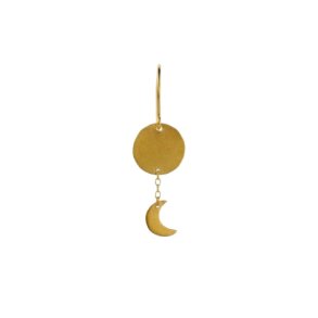Sun and Moon Earring � Single