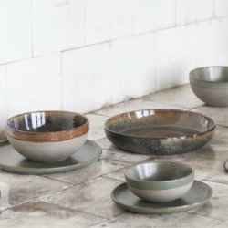 Surface middagstallerken - grey 