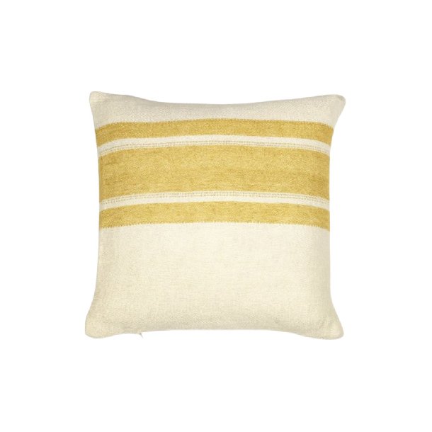 The Belgian Pillow - Mustard stripe