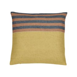 The Belgian Pillow - Red earth stripe