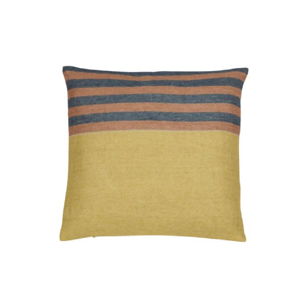 The Belgian Pillow - Red earth stripe