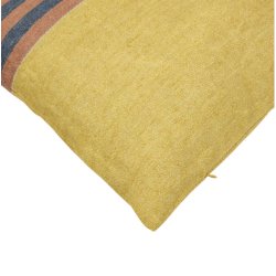 The Belgian Pillow - Red earth stripe