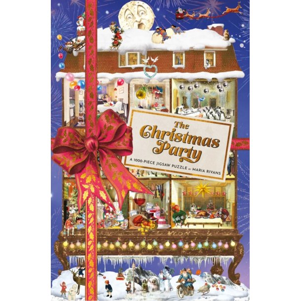 The Christmas Party a 1000-Piece Jigsaw Puzzle