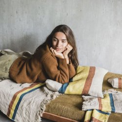 The Belgian Towel - Mercurio stripe