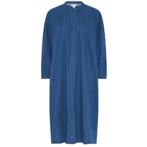 Frau Tokyo skjortekjole - Clear blue denim