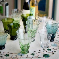  Water glass trellis - seaweed 