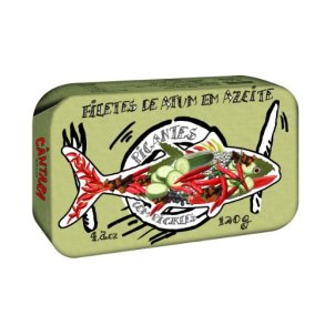 Tunfilet i olivenolie og pickles