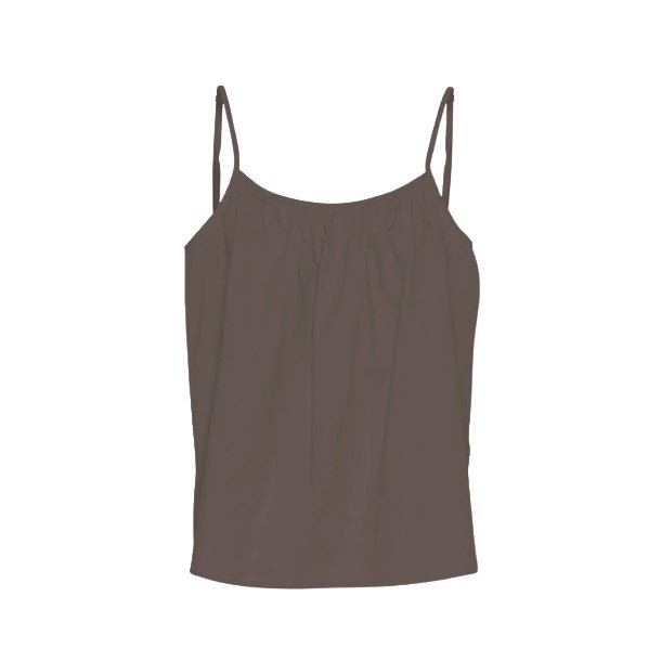 Frau Vancouver top - Coffee Quartz Brown