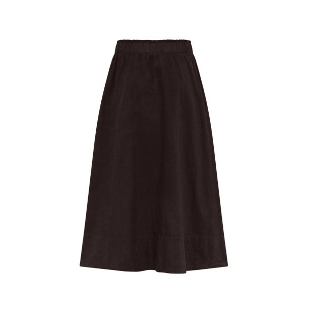 Vilma Skirt � Corduroy � Dark Brown