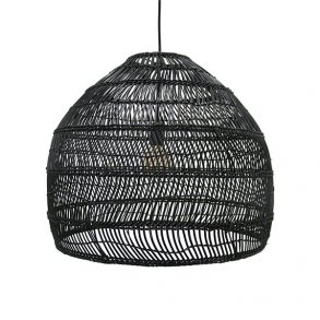 Wicker hanging lamp sort - medium